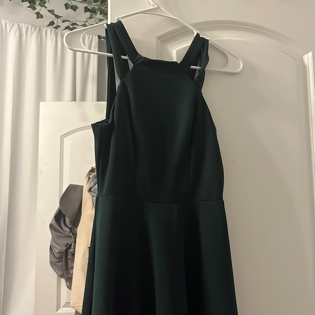 Wore Once For Homecoming, No Damage, Two Straps, Zipper In Back